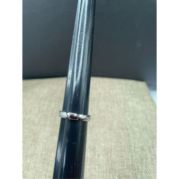 New Stainless Steel Ring Size 9 Unisex Stacking or Wedding Band - Picture 5 of 7